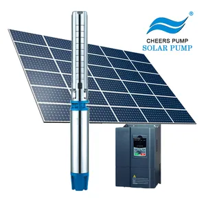 Bomba de agua sumergible de pozo profundo, híbrido, alimentada por energía solar, 24V, 36V, 48V, 72V, 216V, 288V, CA/CC