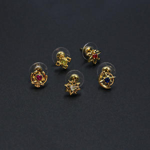 ต่างหูคอสเพลย์อนิเมะตัวละคร Manyo <span class=keywords><strong>Mona</strong></span> Albedo Vanti,ต่างหูวินเทจสไตล์ใหม่11ดีไซน์ - Product Image 3