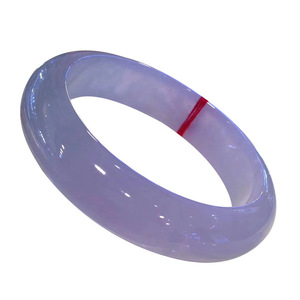 YL 2025 New China-Chic <span class=keywords><strong>Myanmar</strong></span> Violet Jade Pulsera Mujer Hielo Penetrante Fino Penetrante Old Pit - Product Image 5