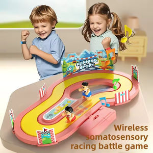 Jouet de course pour enfants avec vitesse, tapis roulant sans fil à détection de mouvement, jouet de course sur piste de combat à deux joueurs, interactif - Product Image 4