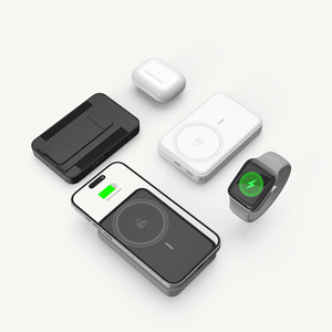<span class=keywords><strong>Cargador</strong></span> Rápido PD20W TIPO-C, Batería Externa Inalámbrica de 10000mAh con <span class=keywords><strong>Carga</strong></span> Magnética de 15W, Tarjetero para iPhone 17 Pro Max - Product Image 3