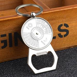 Porte-clés personnalisé avec calendrier perpétuel 50 ans, porte-clés en métal, ouvre-bouteille, porte-clés promotionnels, cadeaux publicitaires, anneaux porte-clés - Product Image 3