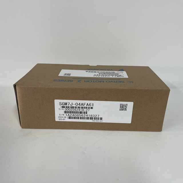 100% New and Original Yaskawa AC Servo Motor Sigma Series SGM7J-04AFA61