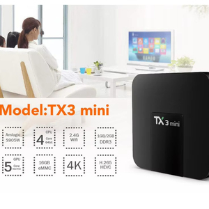 Tx3 Mini Quad Core Smart TV Box Android 11 Amlogic S905W 2GB BT 4K GPU de Alto Rendimiento Set-top Box - Product Image 5