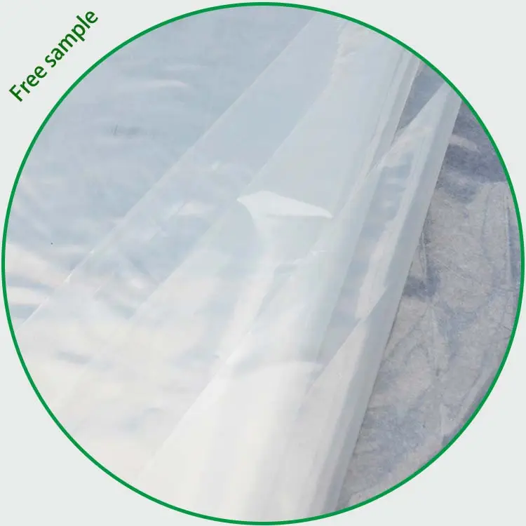 UV 200-250 Mic Invernadero Film sera plastik rulo kapağı
