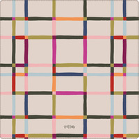 Tapis de table de mahjong série M192 avec motif peint coloré, housse de table antidérapante pour jeu de table et cadeau