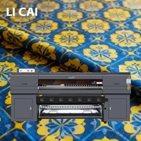 Impresora de Sublimación de Tinta FD51915E de 1900 mm con 15 Cabezales de Impresión Epson I3200 para Impresión de Telas de Gran Formato