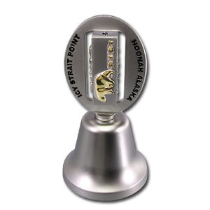 Campana de Mano de Latón Personalizada, Regalo y Recuerdo de Viaje Artesanal de Metal - Product Image 5