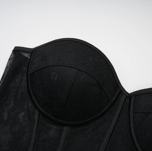 Nouveau style européen et américain, vêtements de compression pour femmes, couleur unie, coupe ajustée - Mode de rue, haut tube sans bretelles, dos nu, débardeur - Product Image 3