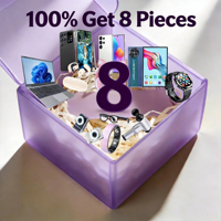 8-piece Digital Mystery Box Exciting Electronics Blind Surprise Customizable Surprise Gift Mystery Blind Box Tech Set Top Sale