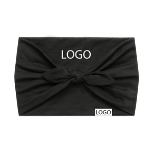 <span class=keywords><strong>Bandeau</strong></span> Turban Élastique Extra Large à Nœud Torsadé pour Femme, Motif Oreilles de <span class=keywords><strong>Lapin</strong></span>, Idéal Sport et Yoga - Product Image 4