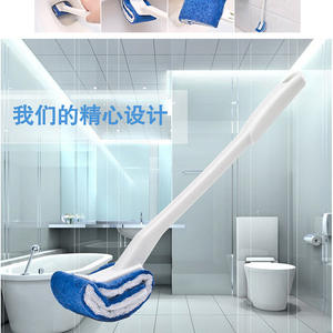 Kitchen and Bathroom Toilet Brush Space-<b>Saving</b> No-Wash Cleaning Brush with <b>Box</b> Packaging - Product Image 3