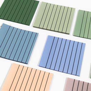 กระดาษโน้ตใส HengXin แบบมีเส้น สีโมรันดี เครื่องเขียนสร้างสรรค์ อุปกรณ์การเรียน - Product Image 2