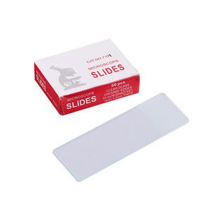 Integrity <b>Microscope</b> Slides 25.4x76.2mm Clear Glass Ground Edges For Biological Experiments - Product Image 1