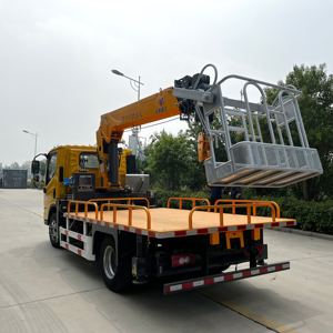 Camión Grúa FOTON de Gran Venta 6x4 6t, Grúa Hidráulica Montada sobre Camión <span class=keywords><strong>con</strong></span> Tracción en las Cuatro Ruedas y Pluma Telescópica para Construcción - Product Image 5