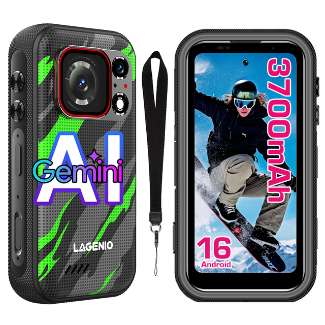 LAGENIO Eagle Pro 5G Rugged Phone 36GB 256GB MTK 7300 Octa Core Android 16 Global Band Wholesale Smartphone Robuste Bulk