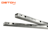 Crémaillère hélicoïdale, crémaillère linéaire, pièces détachées pour machine de gravure laser DETON 1.5M 2M 3M, crémaillère hélicoïdale CNC, crémaillère linéaire