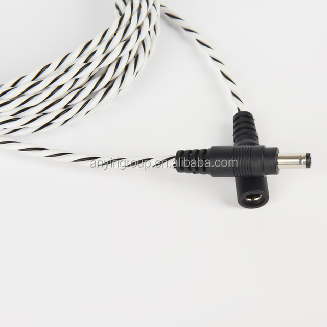 Smart Home 4mm Diameter Conductive Wire Water Leak Flood Sensing Cable Sensor No Connector