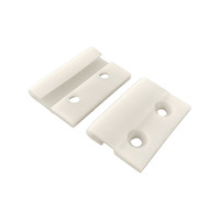 40*28mm Pince de guidage et butée de rail en plastique pour main courante d'escalator, Pièces de rechange pour escalator