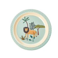 Juego de Vajilla de Melamina con Diseño de Animales, Estilo Nórdico, Personalizado, Colorido, Libre de BPA, para Niños - Venta al Por Mayor