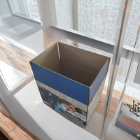 Boîte de papier kraft ondulé écologique pour outils Emballage de vente chaude personnalisable et recyclable
