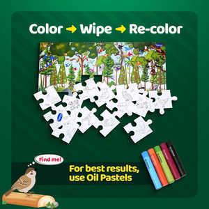 Rompecabezas Educativo de Aves para Niños, Juego de 30 Piezas de Cartón, Juguete de Aprendizaje - Product Image 3