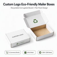 Carpeta de Regalo de Papel Kraft Corrugado Reciclable con Inserto, Laminado Brillante o Mate y Grabado, para Envío Postal