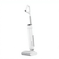Aspirateur eau et poussière sans fil avec moteur sans balais, filtre HEPA, écran LED, aspiration 12 kPa, rotation à 180 degrés, nettoyeur de sols sans fil