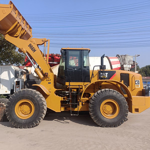 Cargadora de ruedas mediana Cat 966H usada, pocas horas de uso, original de Japón, modelo clásico de alta resistencia, eficiente para canteras y construcción. - Product Image 5
