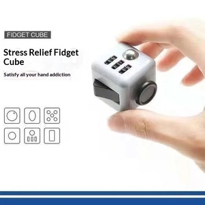 Cubo de Descompresión, Juguete de Plástico Negro, Rompecabezas Tecnológico <span class=keywords><strong>Cuadrado</strong></span> - Product Image 4