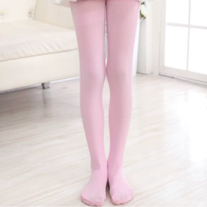 <span class=keywords><strong>Leggings</strong></span> Estivi per Bambine in Tinta Unita, Lavorati all'Uncinetto, Foderati in <span class=keywords><strong>Pile</strong></span>, Asciugatura Rapida, Spandex/Cotone, Collant da Danza per Bambini - Product Image 6