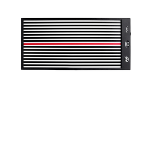 Panneau de détection de bosses en plastique avec LED, réflecteur lumineux et ligne 3M pour la réparation de bosses de voiture, noir - Product Image 1