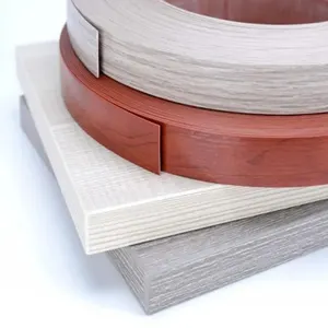 Ming Bangwooden grain Tape High Quality Matt Finish Wood Edge Banding PVC for artificial panels