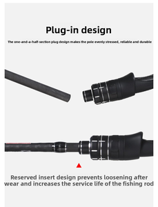 Canne à pêche rapide de 1,9 m pour la pêche en jigging avec hameçon ultraléger de 30-120 g pour la pêche en mer en eau salée pour les pêcheurs - Product Image 6