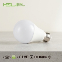 Ampoule LED E27 6W 560lm 3000K-10000K 100-240V Double Pression 220 °   Angle de faisceau 10000H pour le bureau à domicile au Brésil