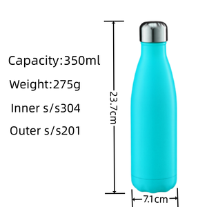 Top Quality Cola Shaped Sport Water <strong>Bottle</strong> 350/500/750/1000ml Cola <strong>Bottle</strong> Stainless Steel Water <strong>Bottle</strong> - Product Image 3