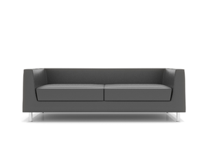 Muebles de oficina modernos, sofá de recepción tapizado de cuero, juego de sofá de oficina para edificio de oficinas, taller escolar - Product Image 6