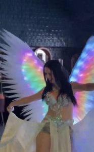 Ailes d'ange lumineuses à LED RGB, costume de fée pour la scène, la danse, la boîte de nuit, le défilé, la performance - Product Image 5