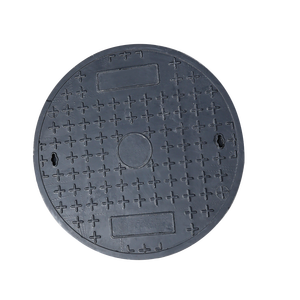 EN124 다른 크기 복합 섬유 BMC 아프리카 블랙 맨홀 커버 프레임 - Product Image 5