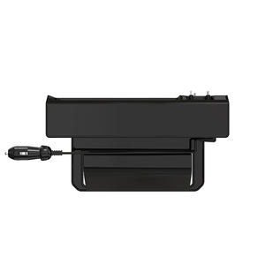 Organizador de relleno de huecos de asiento de coche, con 2 puertos USB y 3 cables de carga de tipo C, 8 pines, caja de almacenamiento Micro multifuncional - Product Image 2