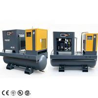 Compresseur d'air à vis silencieux industriel à faible bruit 7,5 kW 11 kW 15 kW