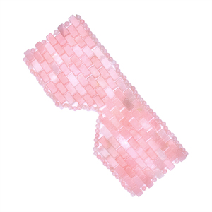 Herramientas para el cuidado de la piel Quartzl, máscara para los ojos para mujeres, máscara facial de Jade, máscara de hoja, Etiqueta Privada, venta al por mayor coreana, Rosa natural para mujer - Product Image 3