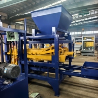 Machine de moulage de pavés entièrement automatique ZK QT4-15 avec surveillance à distance des matières premières en béton