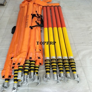 5m 6m 7m 8m 9m 10m High Voltage Resistance Fiberglass Telescopic Hot Stick - Product Image 5