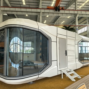 <span class=keywords><strong>Casa</strong></span> Cápsula Espacial Panorámica de Cristal, <span class=keywords><strong>Casa</strong></span> Modular Prefabricada Portátil de Lujo para Viajes, Campamentos y Hoteles - Product Image 3