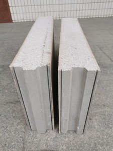 Semen cor busa Precast dinding eksterior ringan beton Panel Sandwich semen Eps beton busa Precast semen Eps - Product Image 4