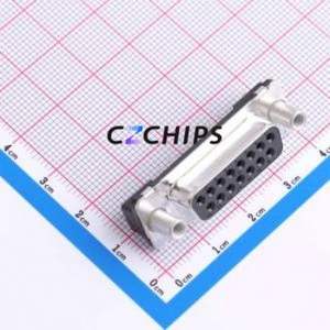 5787683-1 D-Sub/VGA Connector Through hole Component (THT) Connector Female 15P Through Hole 2 - Product Image 1