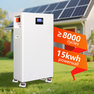 Deep Cycles <strong>10</strong> Years Warranty 10Kw 15Kwh Inverter Lifepo4 Battery Pack 51.2V 300Ah 48V Battery Packs Solar Lifepo4 Batteries - Product Image 1