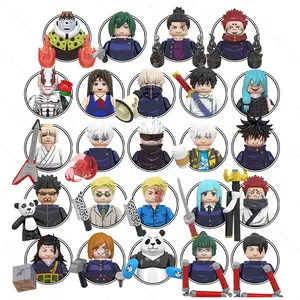 LEGUOGUO Anime Jujutsu Kaisen Gojo Satoru minifigs jeux de blocs de construction jouets pour enfants cadeau enfant WM6139 WM6140 WM6149
