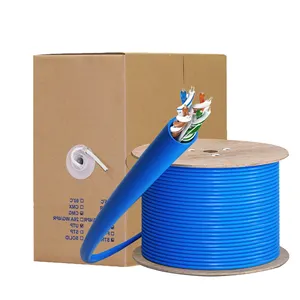 1000英尺305米U/UTP非屏蔽双绞线电缆6类局域网电缆高速6类网络电缆